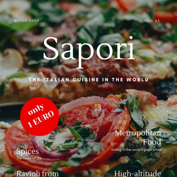 Sapori Magazine - newspaper test (ENGLISH)